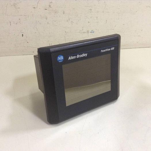 Used ALLEN BRADLEY Panel View 600 2711-T6C20L1 SER B Used