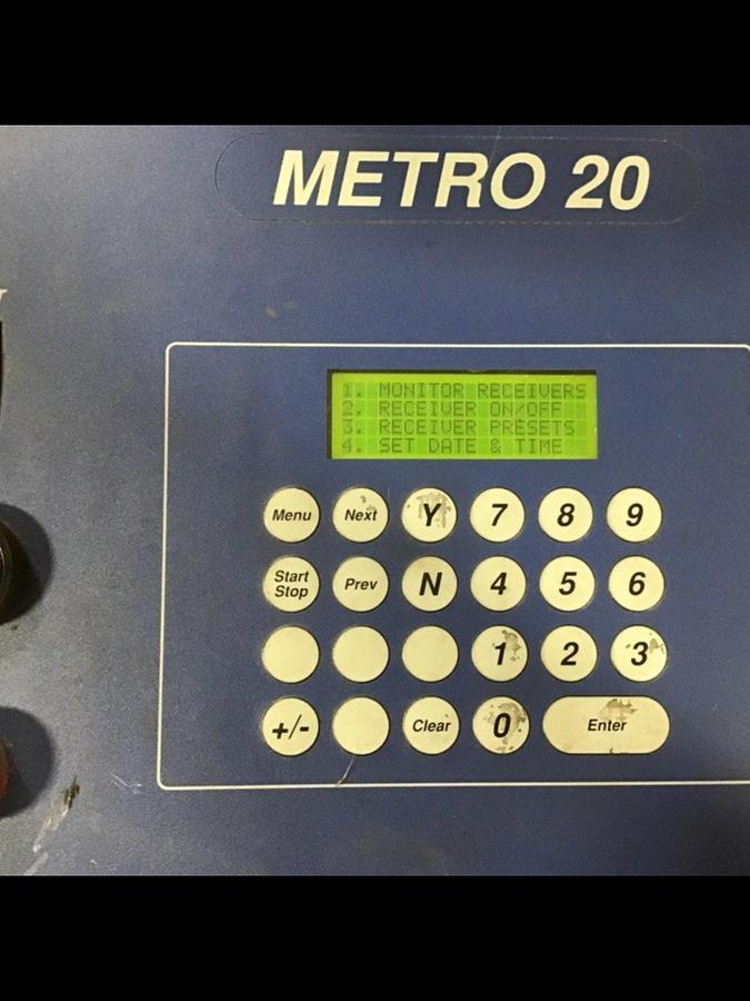 Used MOTAN Dryer Operator Display Panel 1005264 #123271