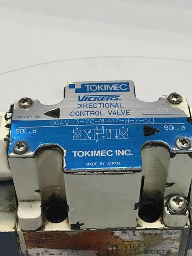 Used VICKERS Tokimec Directional Control Valve DG4V37CMP7H750 #96908