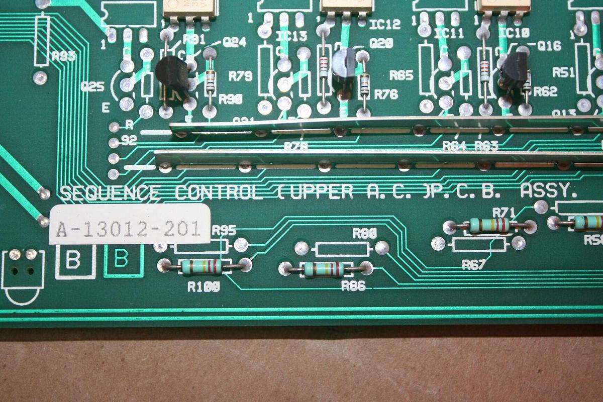Used BARBER COLMAN Sequence Circuit Board A-13012-201 USED