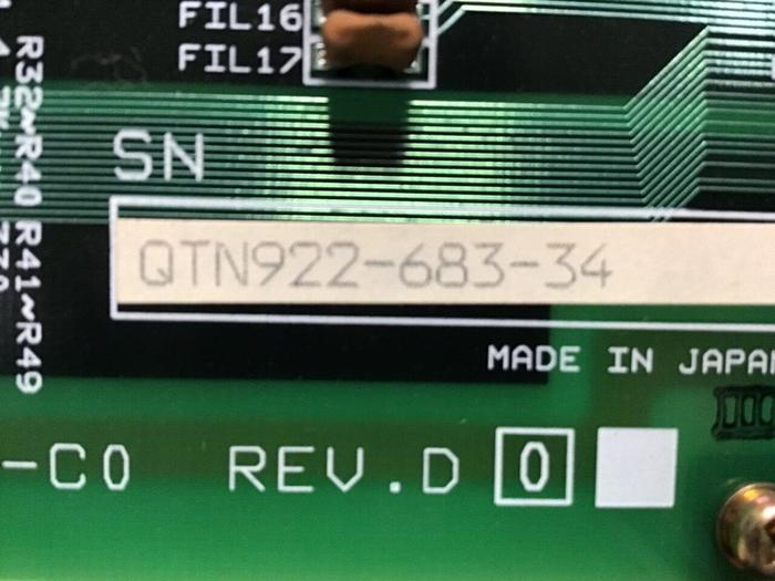 Used YASKAWA Circuit Board JANCD-MIF01 REV D #131030