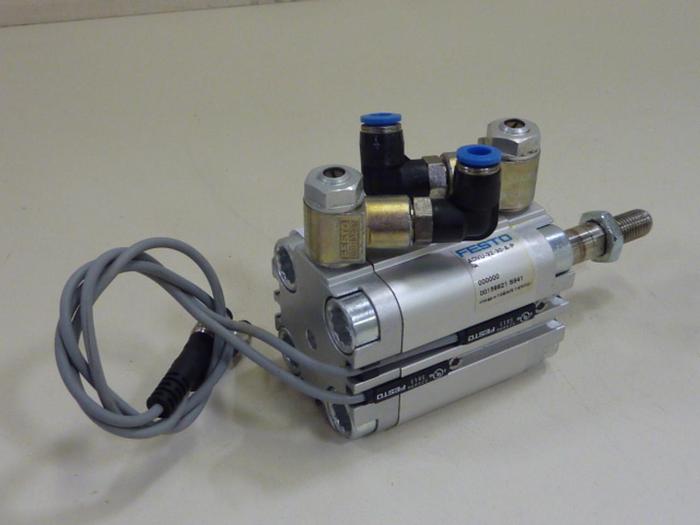 Used FESTO Compact Cylinder ADVU-32-30-A-P-A #57505