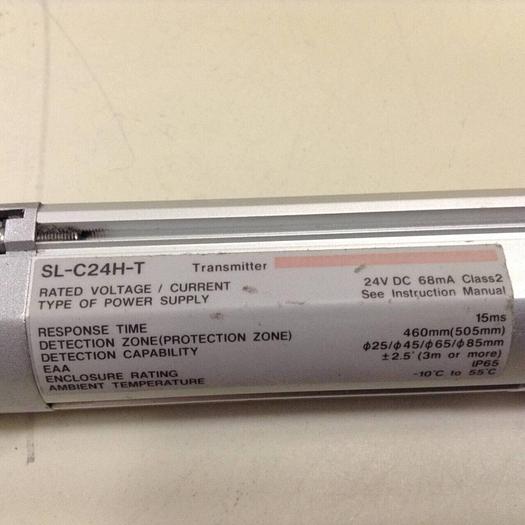 Used KEYENCE CORP Light Curtain Transmitter SL-C24H-T #79916