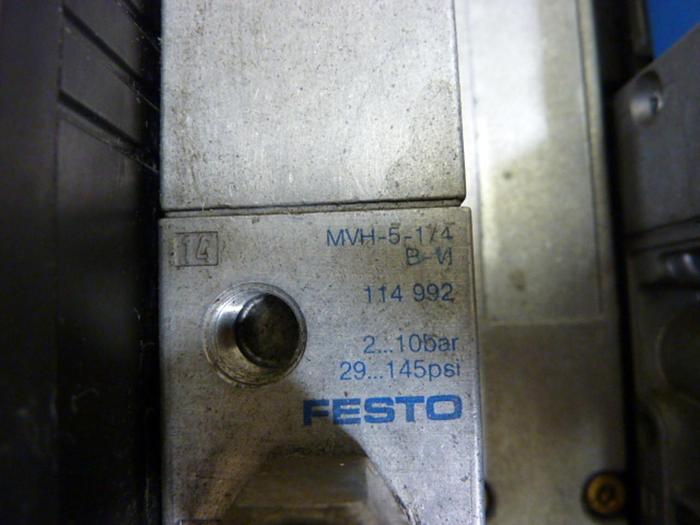 Used FESTO Control Block / Valve Terminal IFB8-02 #52691