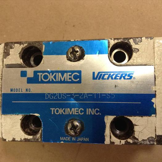 Used TOKIMEC Valve DG02S-3-2A-11-S5 #78627