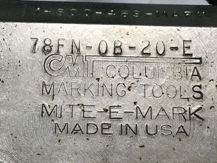 Used CMI Air Impact Marker 78FN-0B-20-E #116087