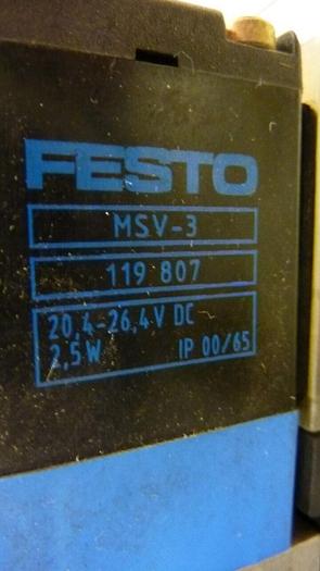 Used FESTO Control Block / Valve Terminal IFB8-02 #52717