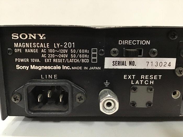 Used SONY Magnescale LY-201 USED