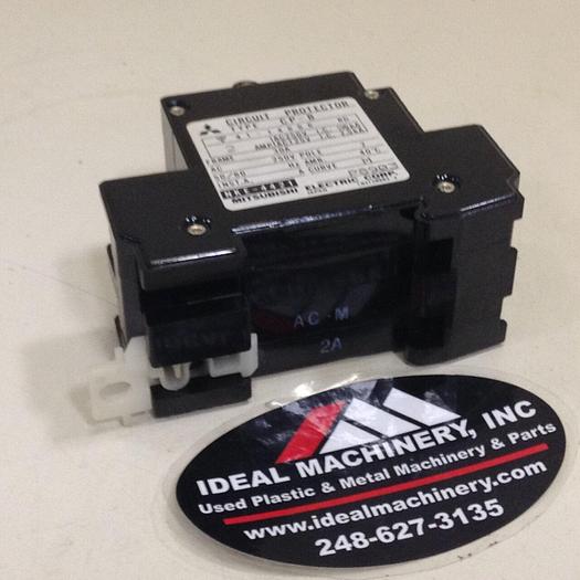 Used MITSUBISHI 2 Amp Circuit Breaker NKE-4421 #75663