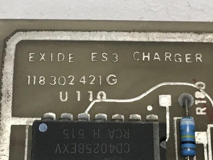 Used EXIDE Circuit Board 118302421G #127372