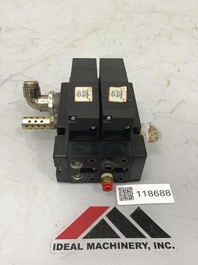 Used SCHRADER BELLOWS Solenoid Valve F31VXBG053AS #118688