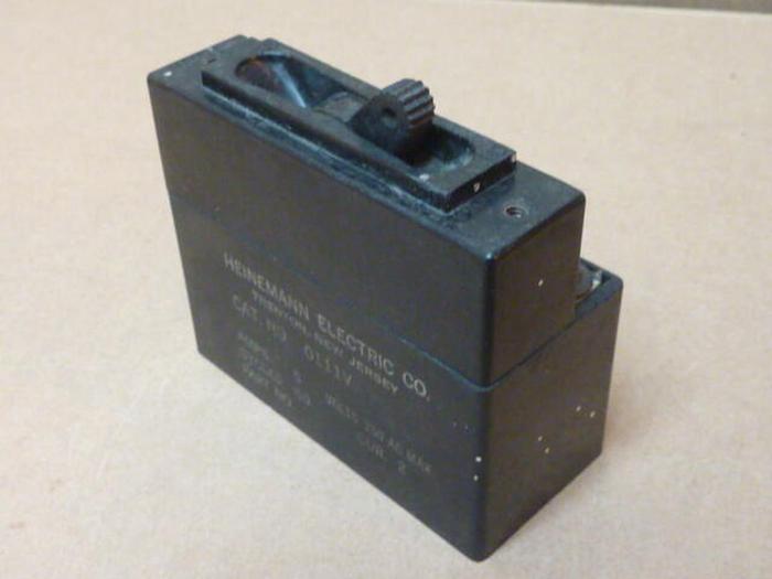 Used HEINEMANN 5 Amp Circuit Breaker 0111V USED