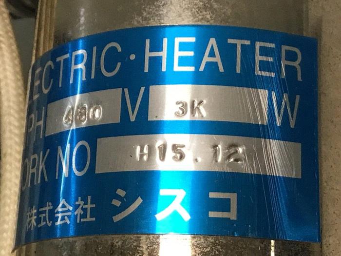 Used SYSKO CORP 3 kW Heater Element H15.12 #126060