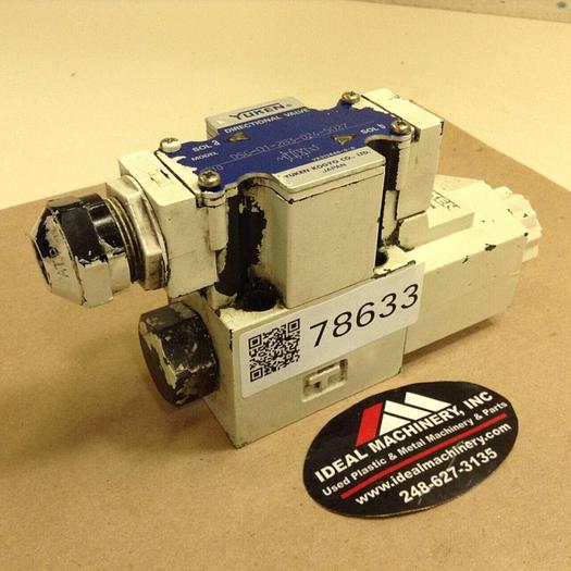 Used YUKEN Directional Valve DSG-01-2B3-D24-5027 #78633