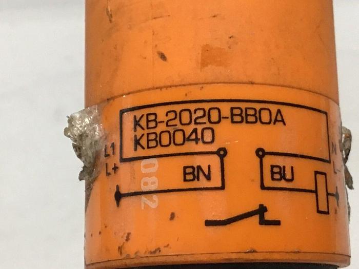 Used IFM Proximity Switch KB0040 KB-2020-BBOA #126821