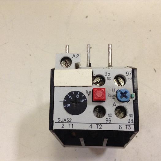 Used SIEMENS Overload Relay 3UA52 00-1H USED #80975