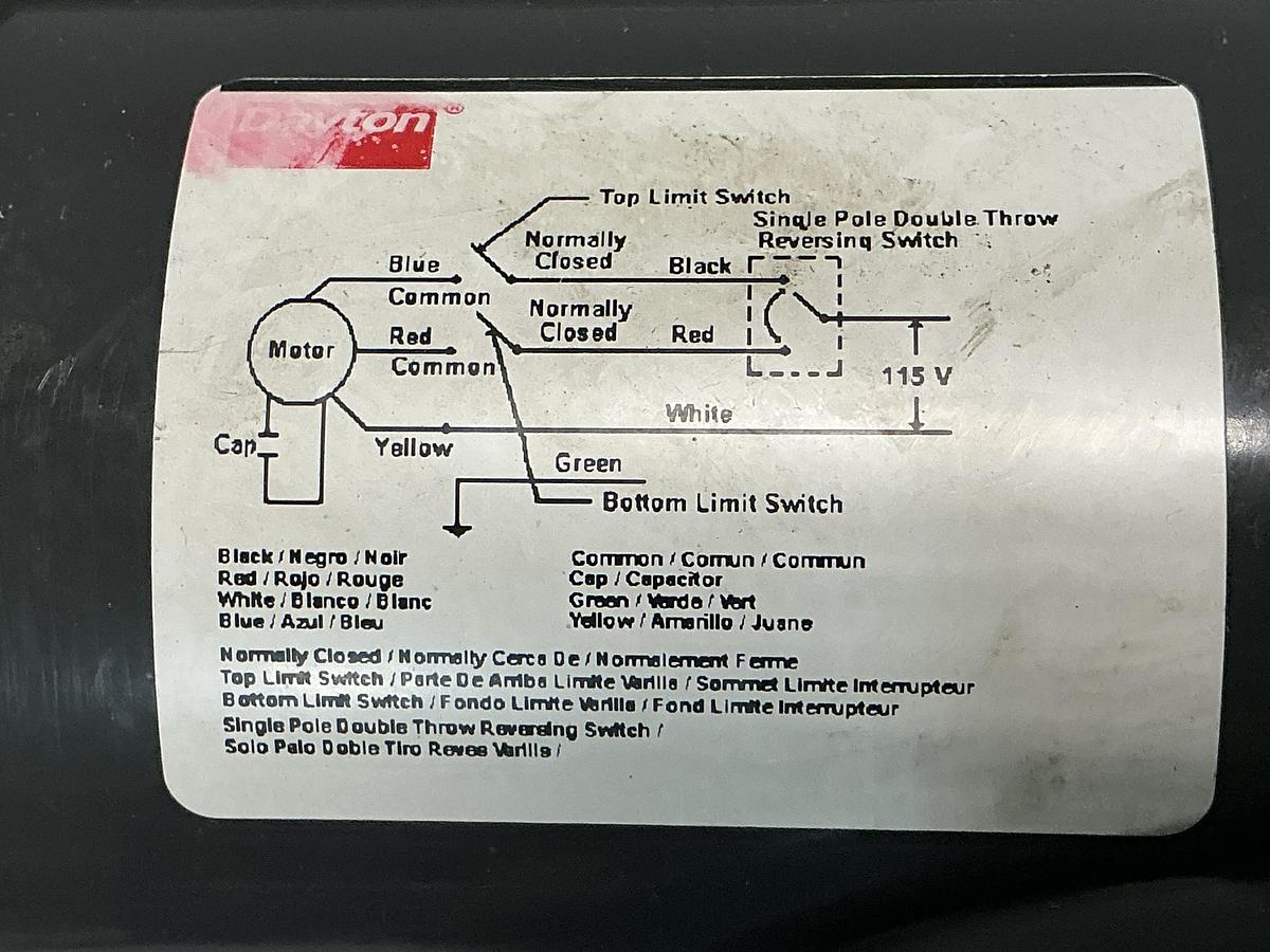 Used DAYTON 6Z086