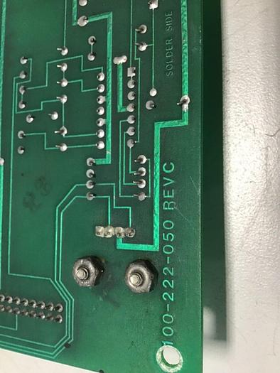 Used BRANSON ULTRASONICS CORP. Circuit Board 100-222-050 #113748