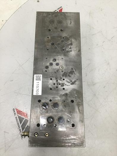 Used REXROTH Clamp End Valve Block AGA44780D Used