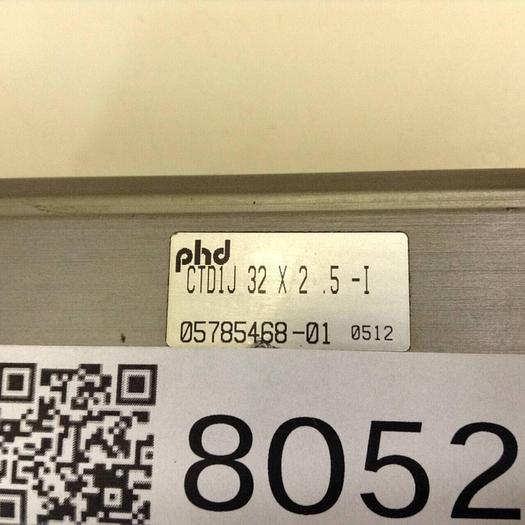 Used PHD INC Pneumatic Cylinder CTD1J 32 X 2.5-I #80526