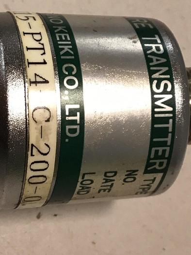 Used NAGANO Pressure Transmitter KH15-PT14-C-200-0.25 #126506