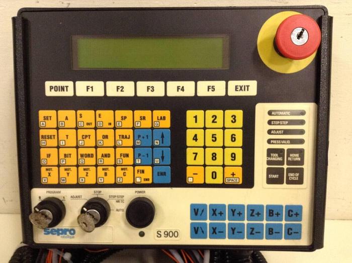 Used SEPRO ROBOTIQUE Pendant Controller S900 Used