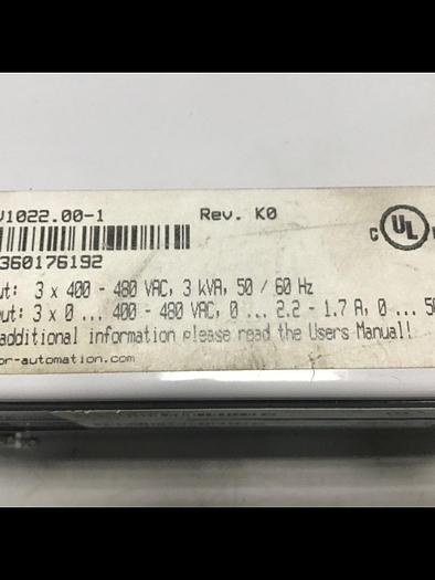 Used B&R Servo Drive 8V1022.00-1 #140953