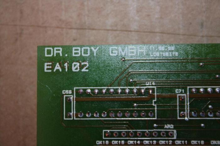 Used BOY MACHINES Binary I/O Board 9626378 Used