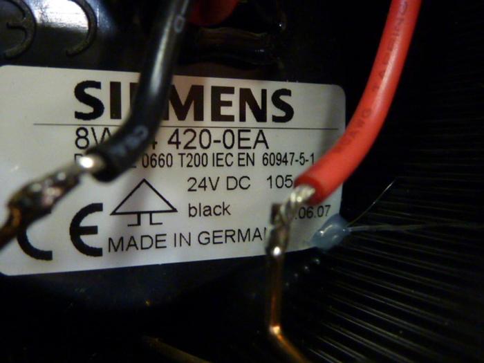 Used SIEMENS Signaling Element 8WD4 420-0EA #50211