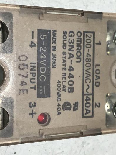 Used OMRON Solid State Relay G3NA-440B #117262