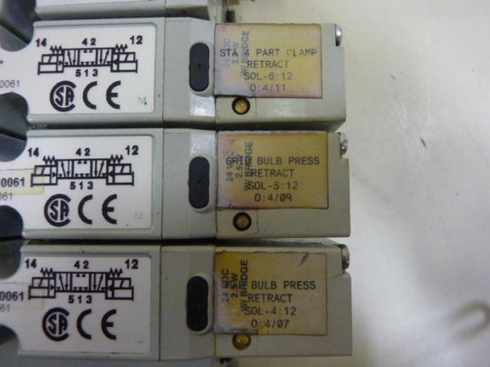 Used NUMATIC Manifold Block & Pneumatic Valves 239-1174 #62805