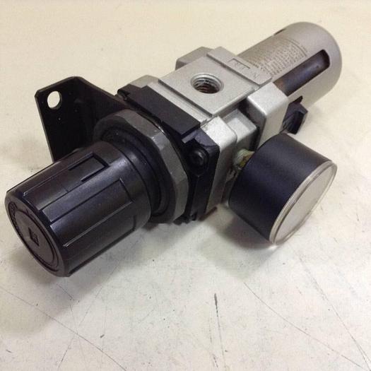Used SMC Regulator w/ Gauge NAW3000-N02 #88101