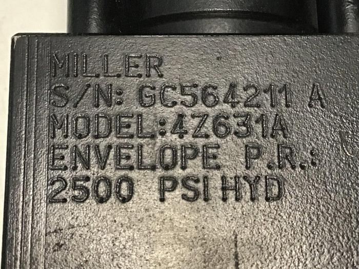 Used MILLER FLUID POWER Cylinder 42631 A #119473