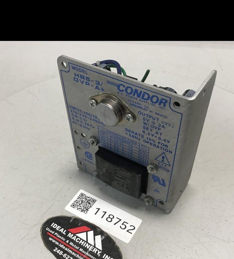 Used POWER ONE Power Supply HB5-3/OVP-A+ USED