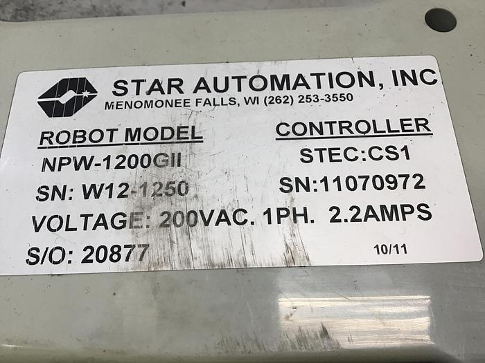 Used STAR AUTOMATION STEC:CS1 Teach Pendant Used #142525
