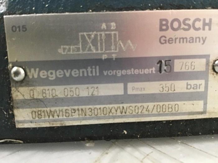 Used BOSCH Valve 0 810 091 426 #141111