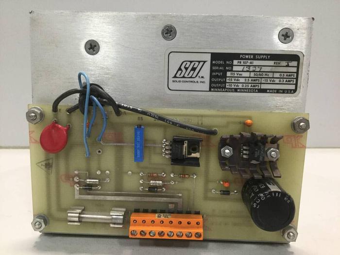 Used SCI Power Supply PR 107-A1 REV J #100458
