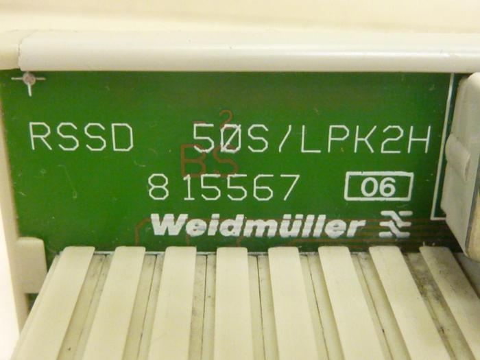 Used WEIDMULLER Interface Module RSSD 50S/LPK2H #62879