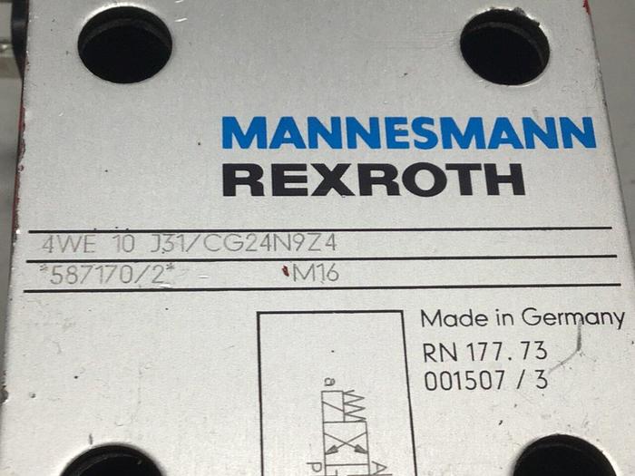 Used REXROTH Valve 4WE10J31CG24N924 Used