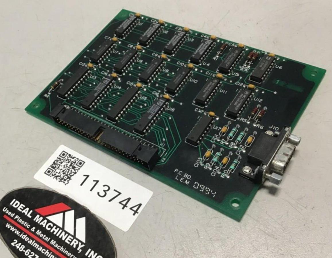 Used BRANSON ULTRASONICS Circuit Board LEM 0994 053 USED
