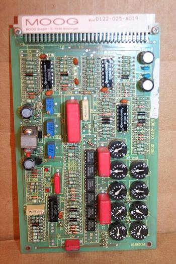 Used MOOG Circuit Board D122-025-A019 Used