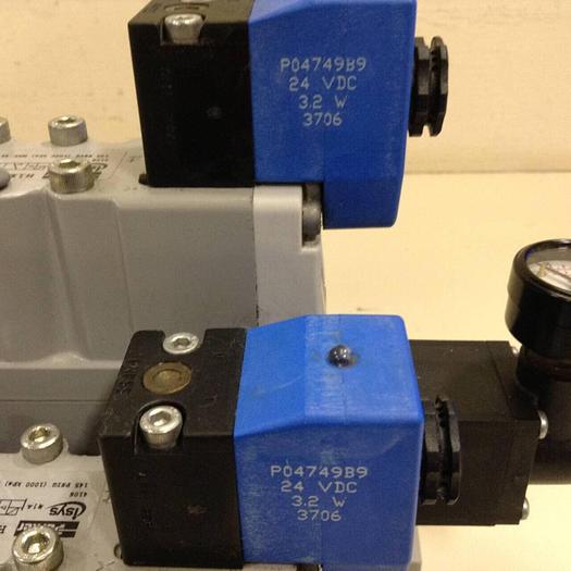 Used PARKER Manifold w/ Valves PS4038166CP #85364