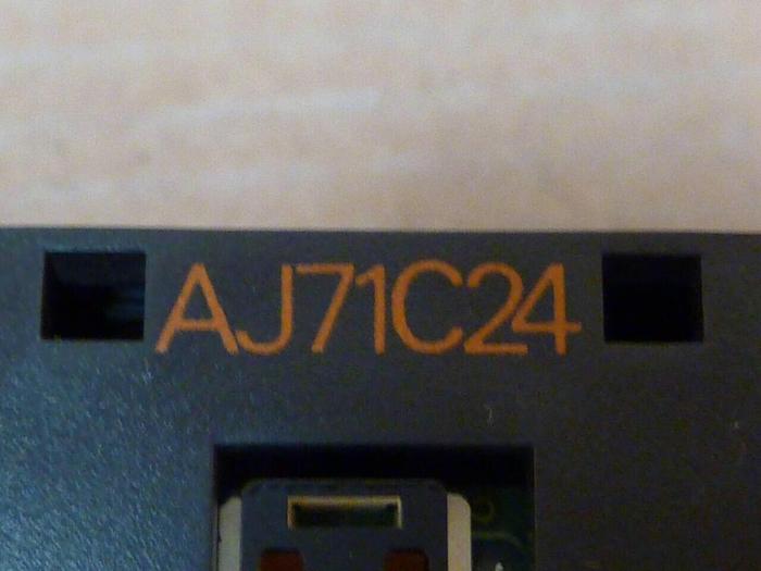 Used MITSUBISHI Programmable Controller AJ71C24 #25688