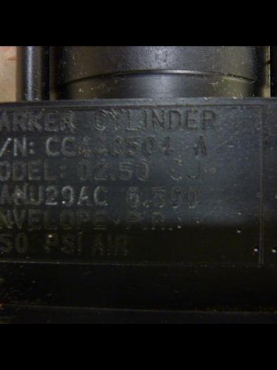 Used PARKER Pneumatic Cylinder 02.50 CJ2ANU29AC 6.500 Used