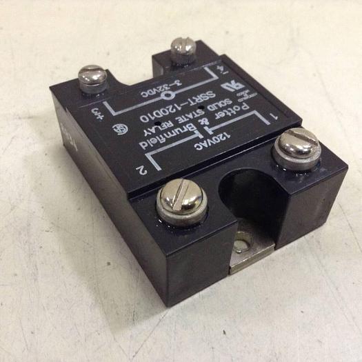 Used POTTER & BRUMFIELD Solid State Relay SSRT-120D10 #88127