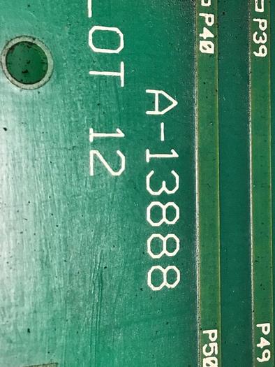 Used BARBER COLMAN Slot Rack Mother Board A-13887-300 #136871