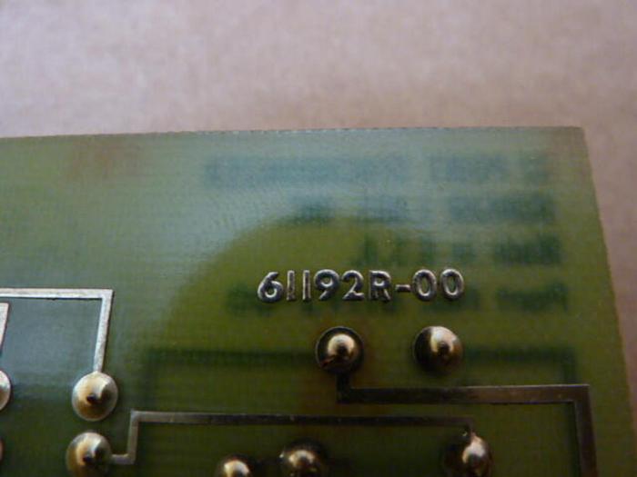 Used HUNKAR LABS Synchronizer Board 61192-00 #3024