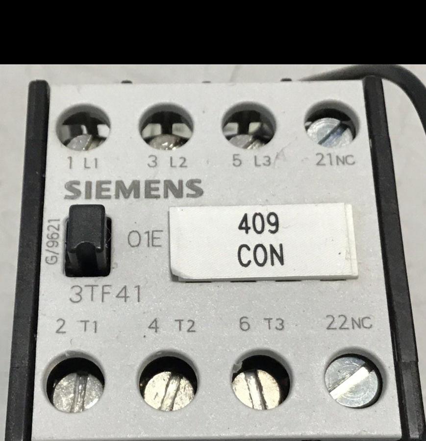 Used SIEMENS Contactor 3TF4101-0A USED