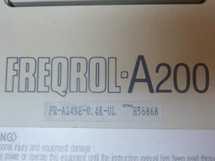 Used MITSUBISHI AC Inverter Drive FR-A240E-0.4K-UL #37016