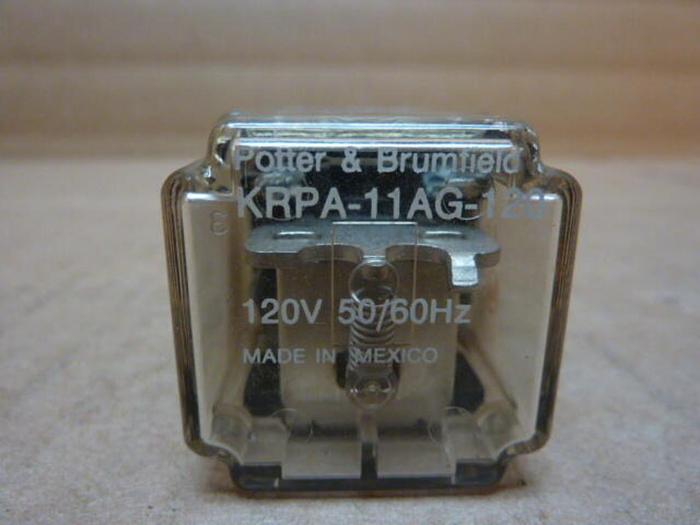 Used POTTER & BRUMFIELD Relay KRPA-11AG-120 #27359